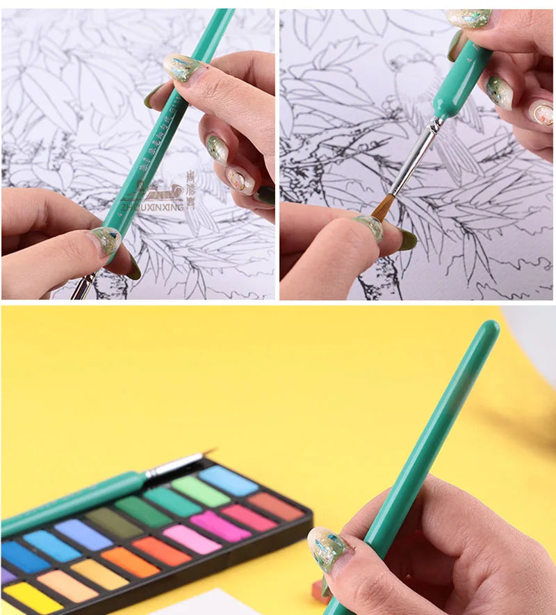 Miniature Hook Line Pen Brush Set