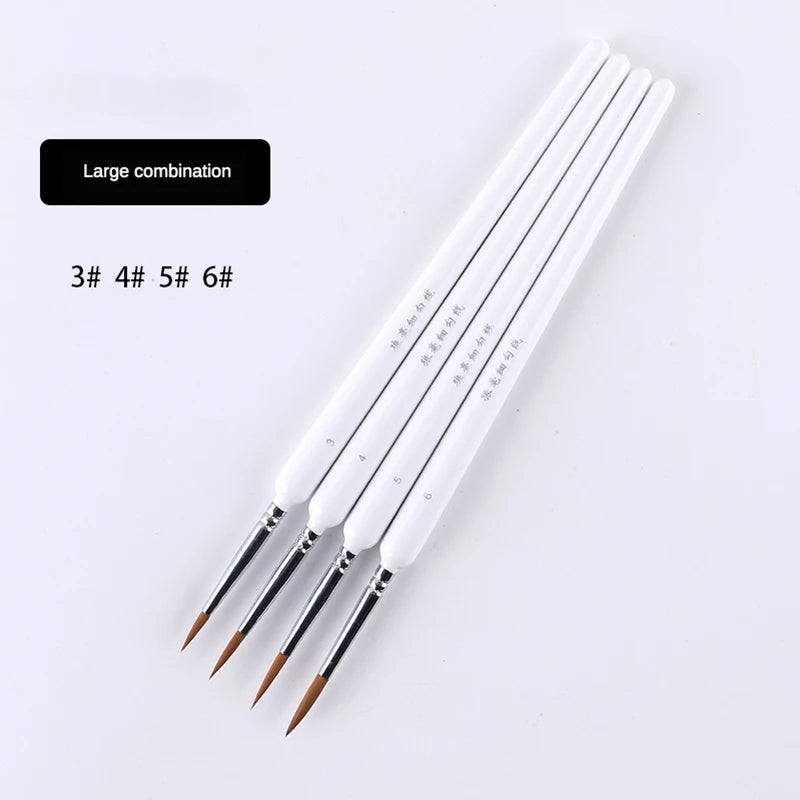 Miniature Hook Line Pen Brush Set