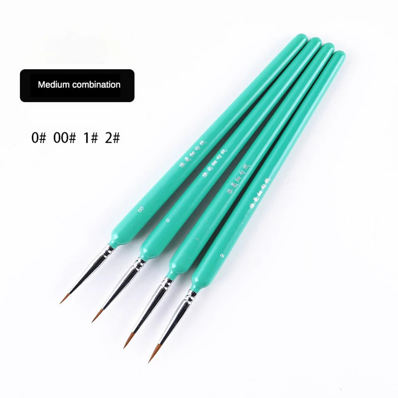 Miniature Hook Line Pen Brush Set