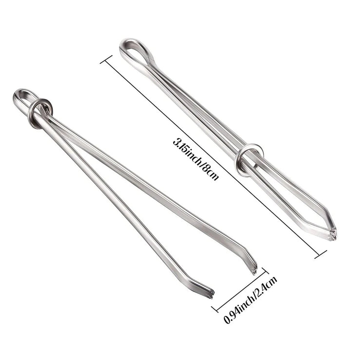 2pcs Elastic Band Threader Sewing Clips