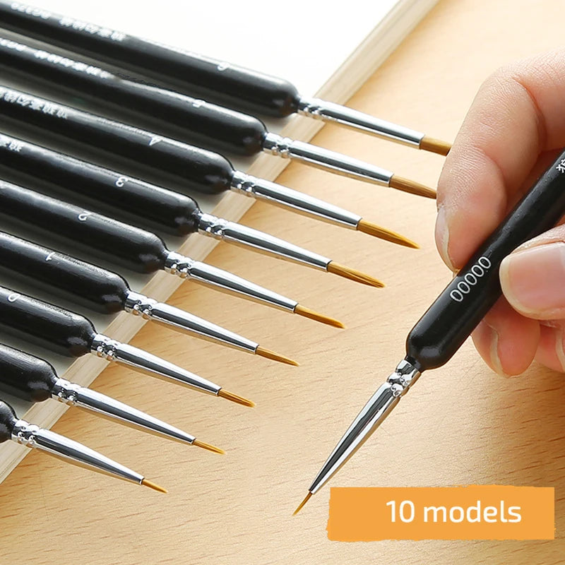 Miniature Hook Line Pen Brush Set