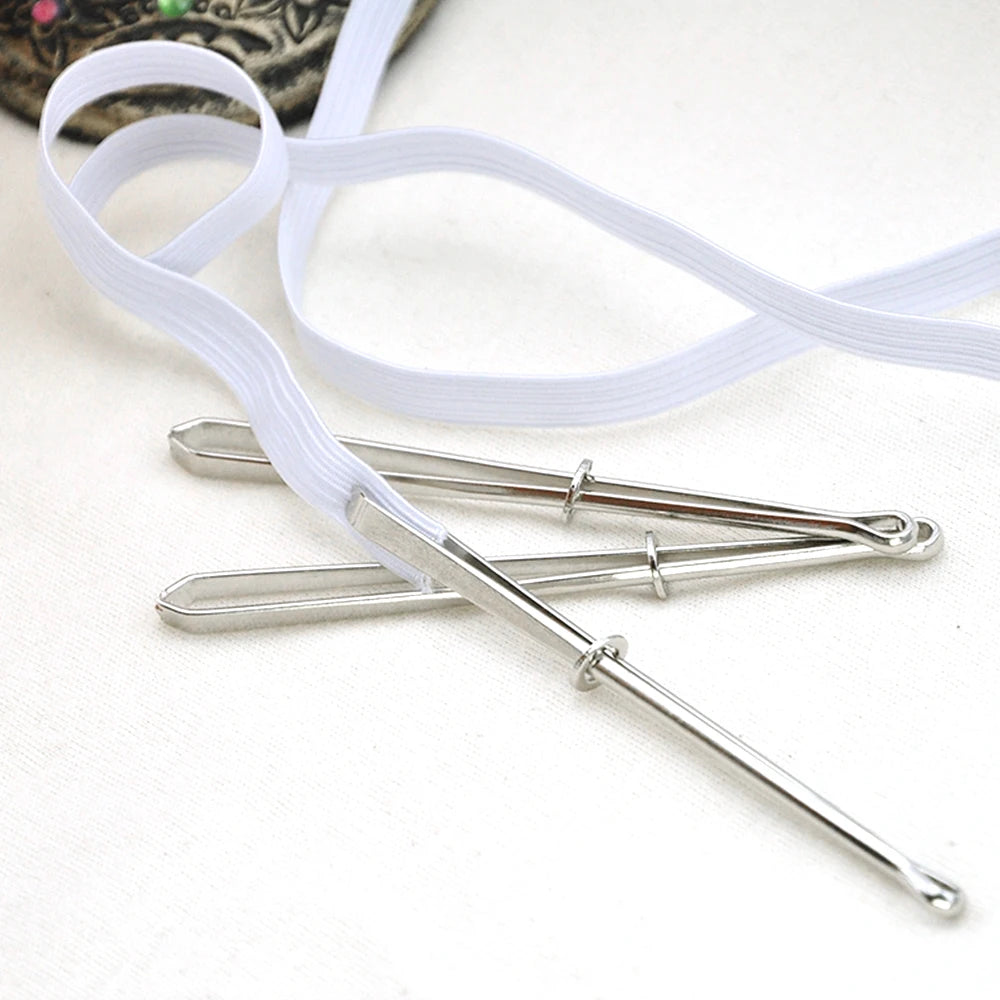 2pcs Elastic Band Threader Sewing Clips