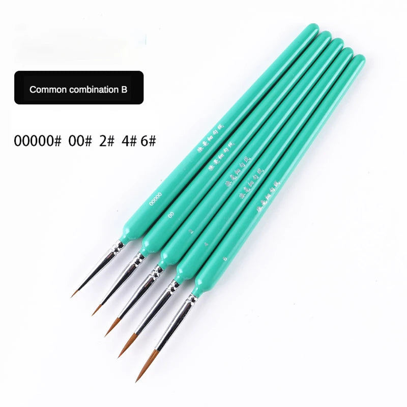 Miniature Hook Line Pen Brush Set
