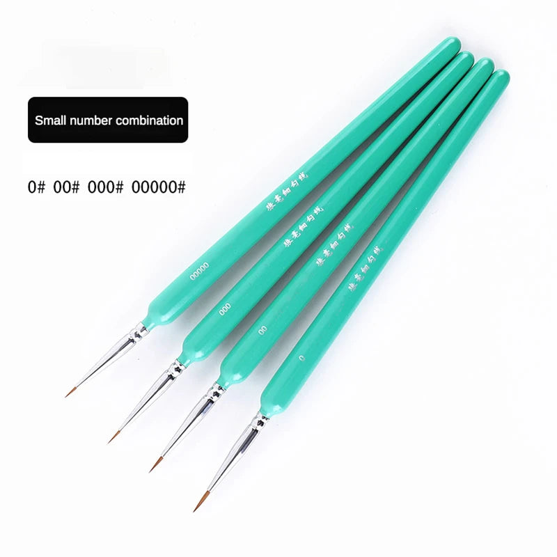 Miniature Hook Line Pen Brush Set