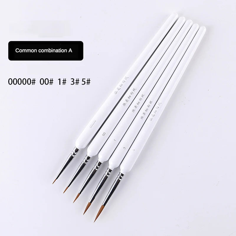 Miniature Hook Line Pen Brush Set