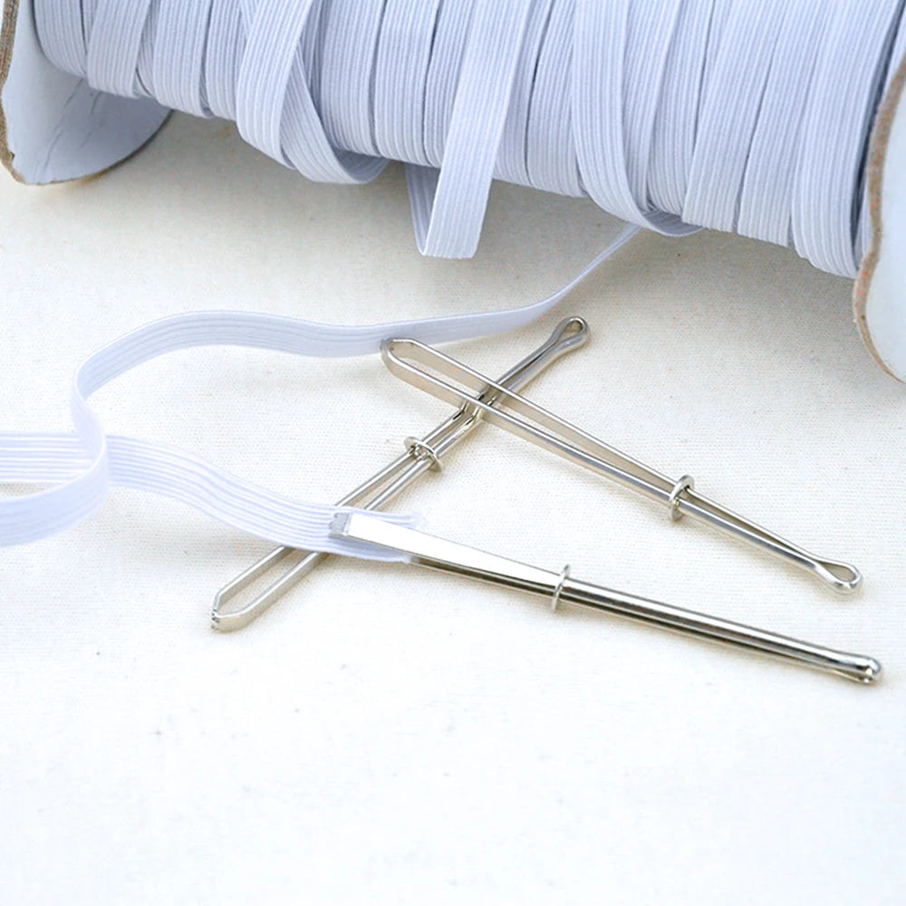2pcs Elastic Band Threader Sewing Clips