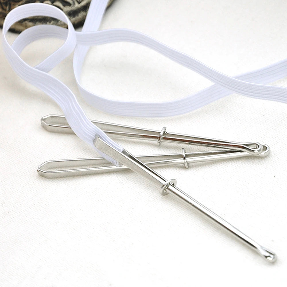 2pcs Elastic Band Threader Sewing Clips