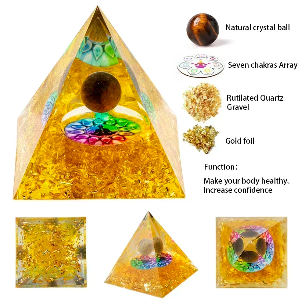 Crystal Energy Pyramid