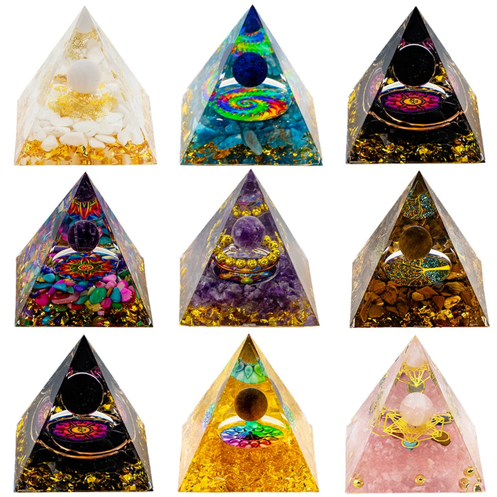 Crystal Energy Pyramid