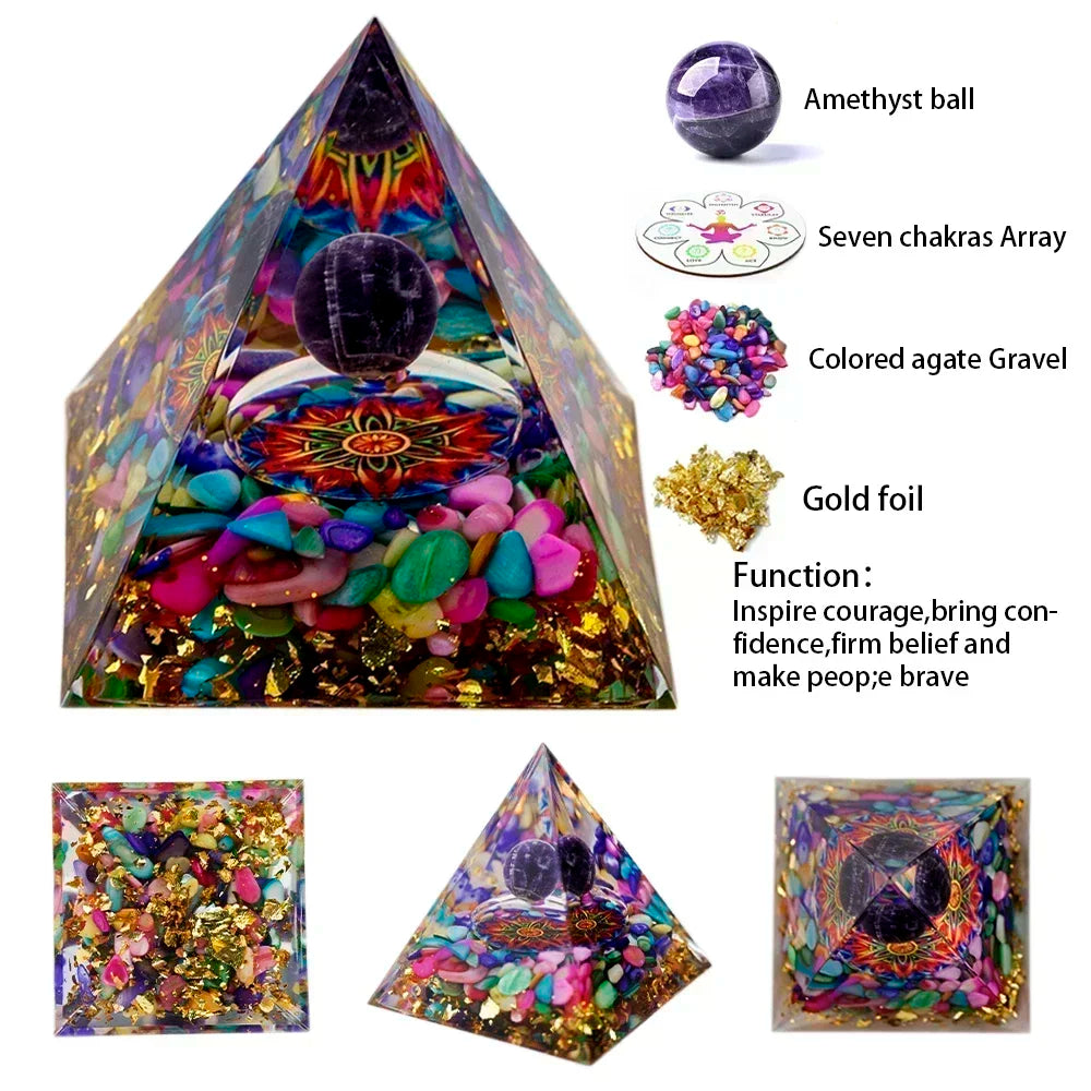 Crystal Energy Pyramid