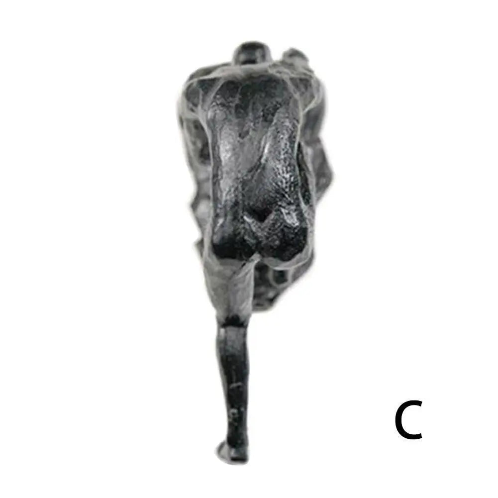 Rock Climbing Man Wall Sculpture