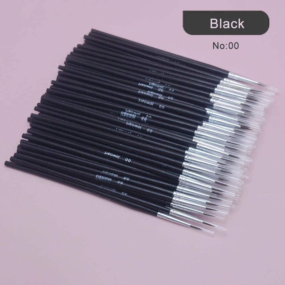 100pcs Fine Hand-Painted Hook Line Art Pens