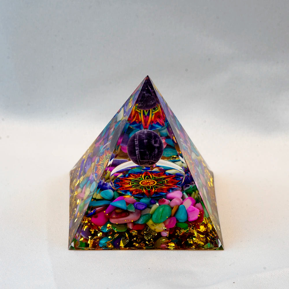 Crystal Energy Pyramid