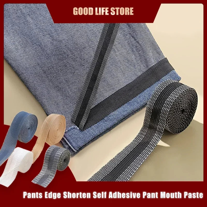 78.74 Inch Self-Adhesive Iron-On Hemming Tape for Pants, Fabric, and DIY Sewing