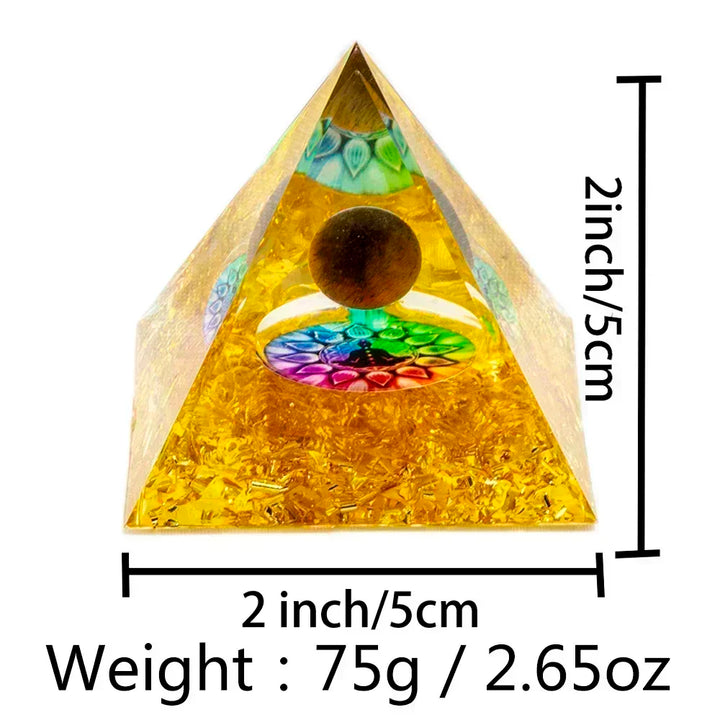 Crystal Energy Pyramid