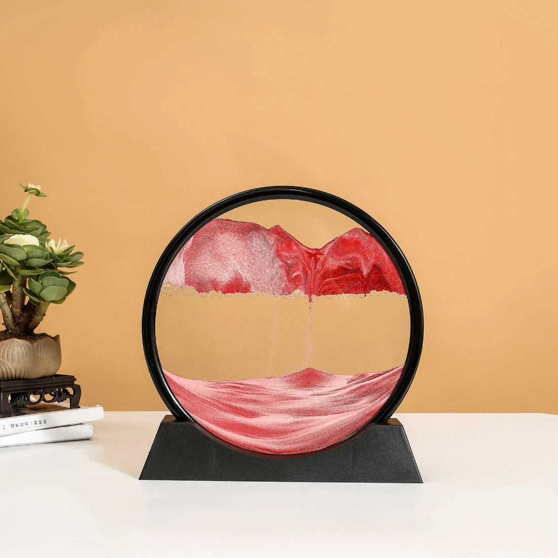 Round Sandscape Moving Sand Art