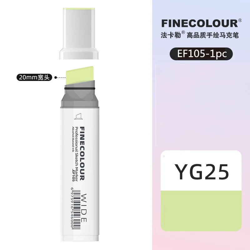 Finecolour 20mm Wide Alcohol Markers