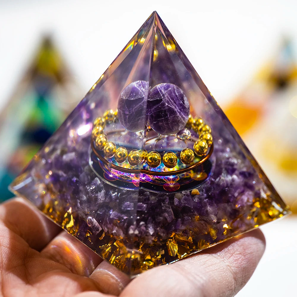 Crystal Energy Pyramid