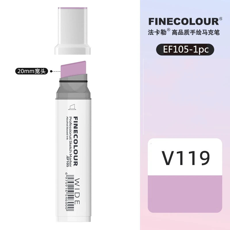 Finecolour 20mm Wide Alcohol Markers