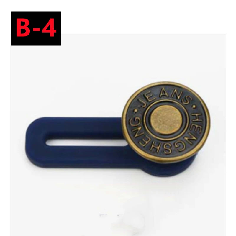 Adjustable Metal Button Extender for Pants & Jeans