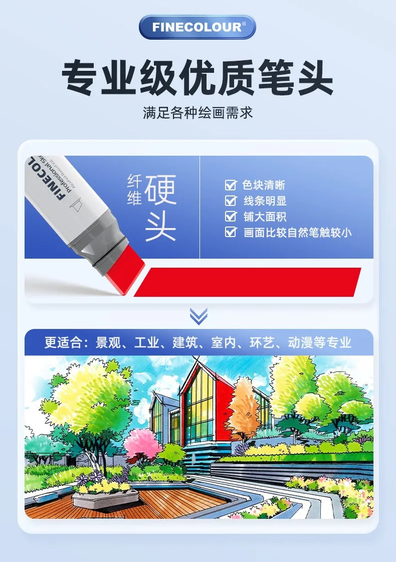 Finecolour 20mm Wide Alcohol Markers