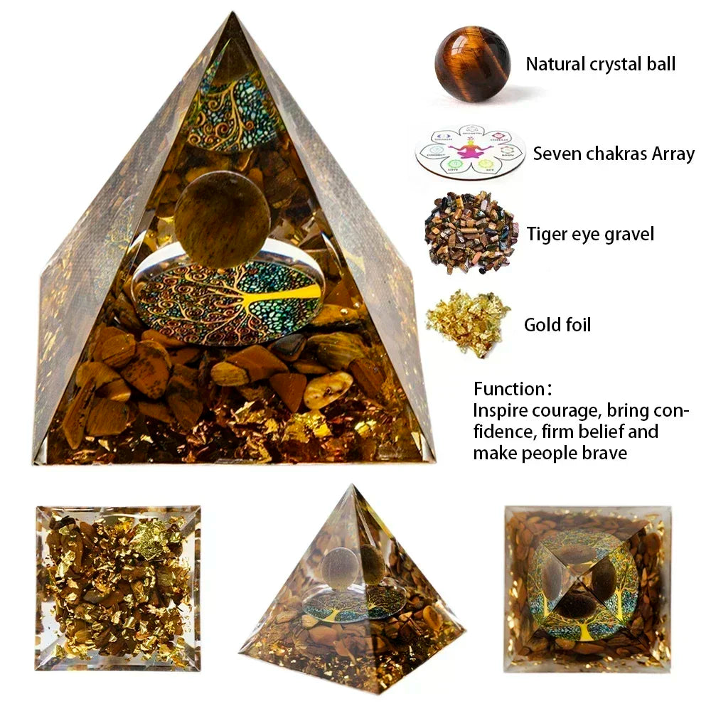 Crystal Energy Pyramid