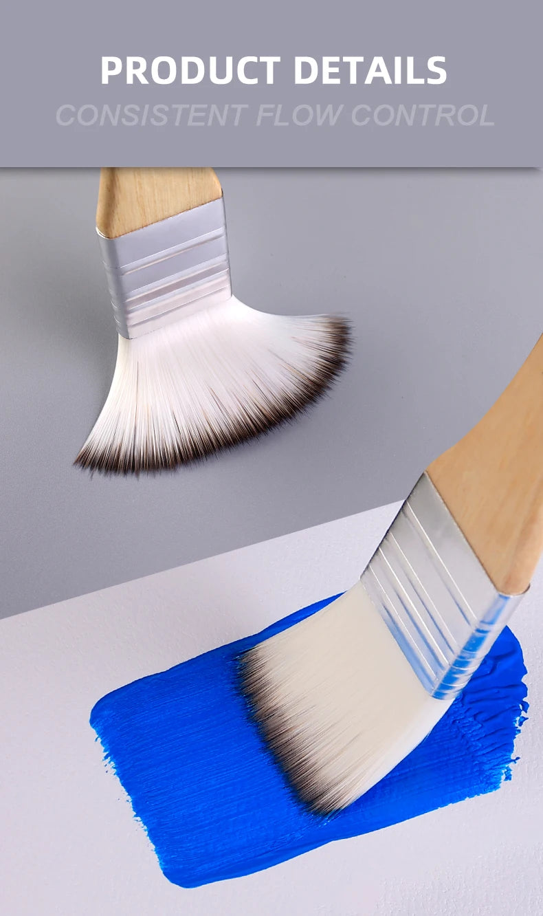 Nylon Brush Set – Art Supplies for Beginners