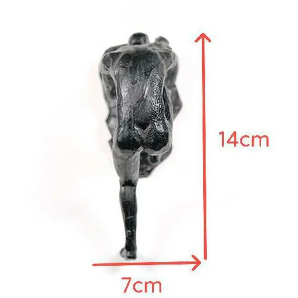 Rock Climbing Man Wall Sculpture
