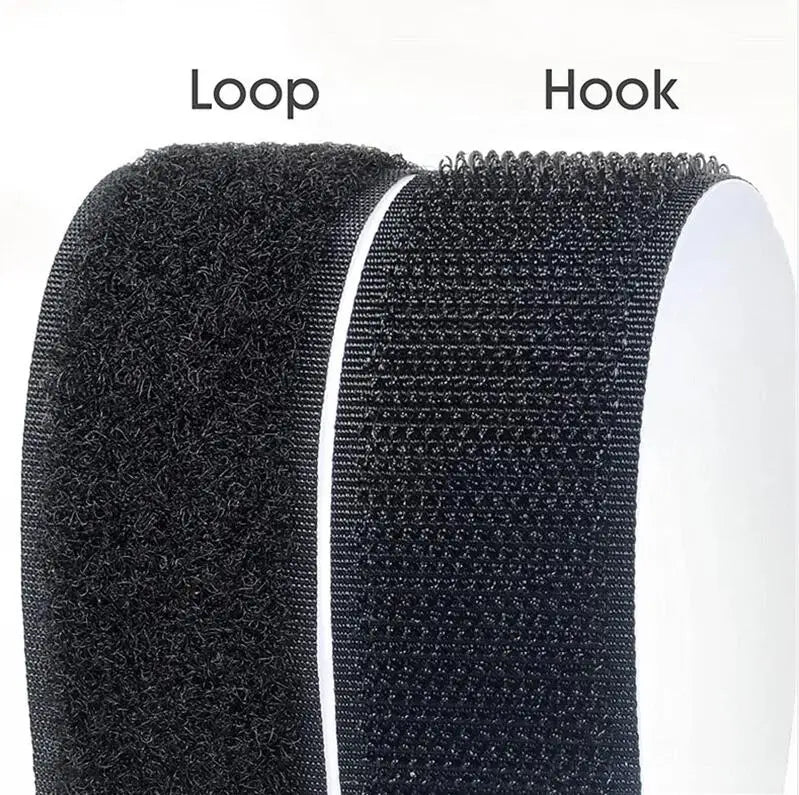 25m Self-Adhesive Hook & Loop Fastener Tape