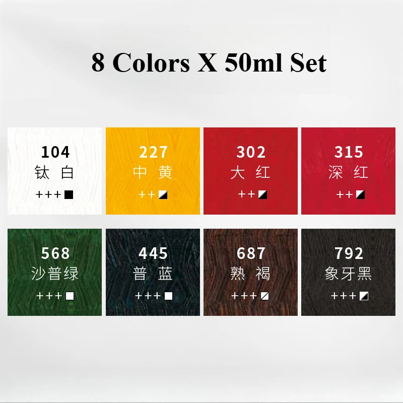 Phoenix 50ml Oil Paint – High Saturation