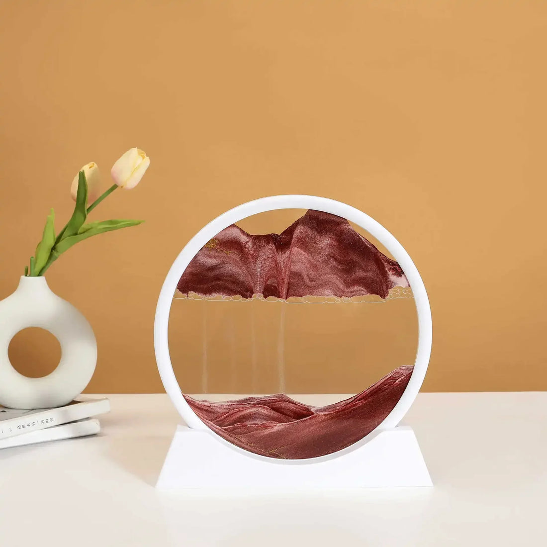 Round Sandscape Moving Sand Art