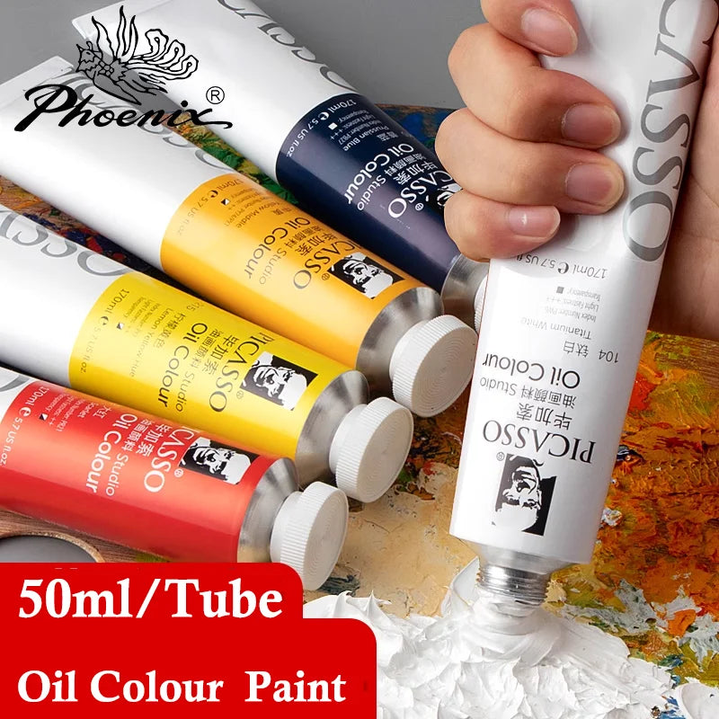 Phoenix 50ml Oil Paint – High Saturation