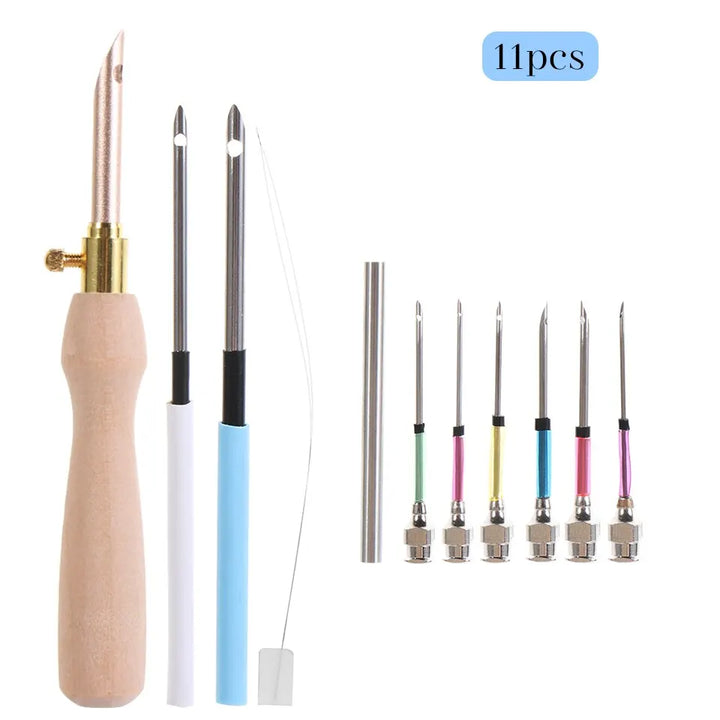 LMDZ 11pcs Punch Needle Embroidery Kit