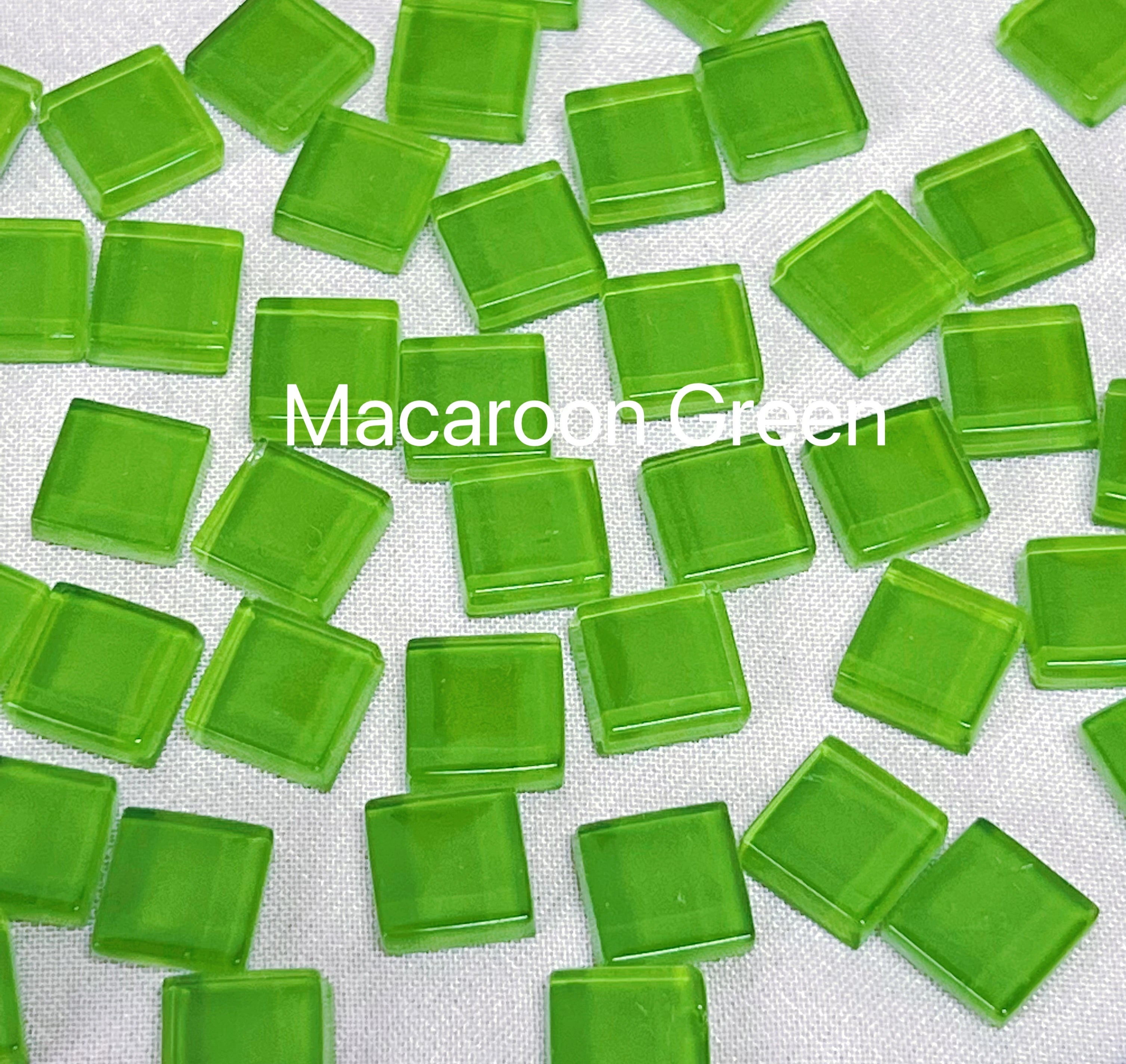 50pcs 1cm Mixed Color Crystal Mosaic Tiles for DIY Crafts, Coasters, and Home Déc