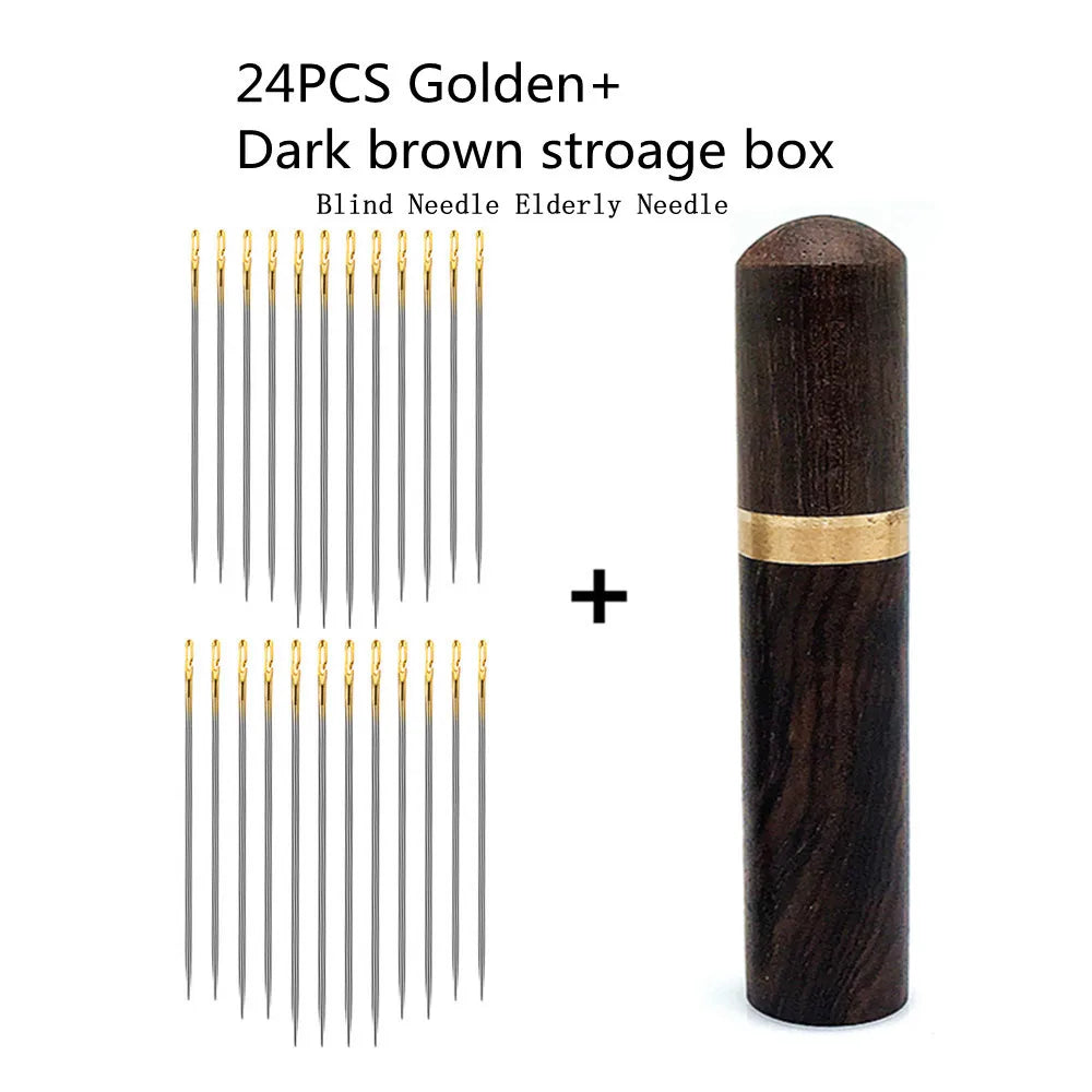 Stainless Steel Side Hole Blind Sewing Needles