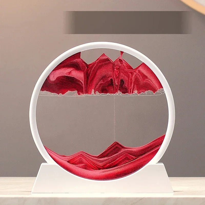 Round Sandscape Moving Sand Art