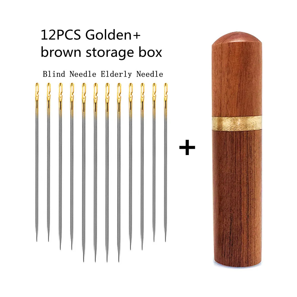 Stainless Steel Side Hole Blind Sewing Needles