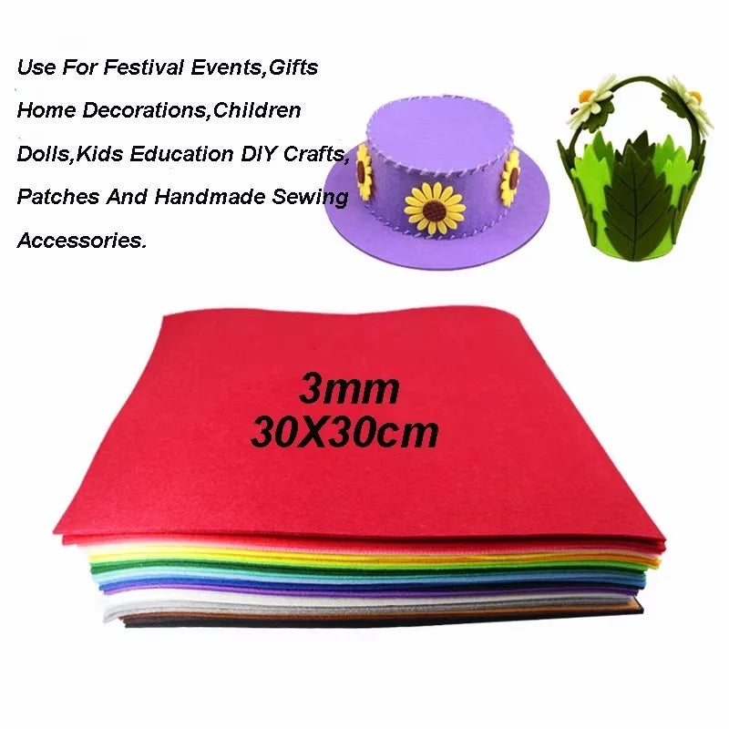FISHWAVES 3mm Thick Nonwoven Felt Fabric