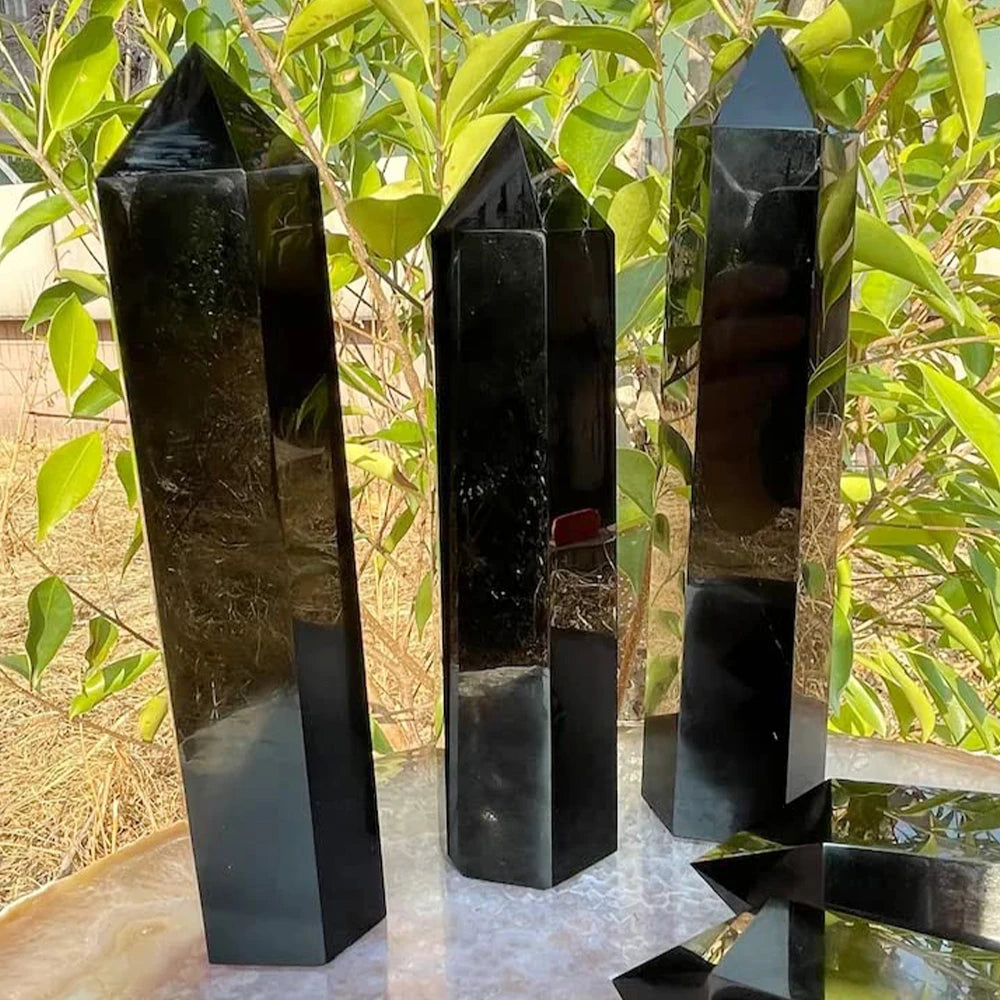 15cm Natural Amethyst Crystal Wand