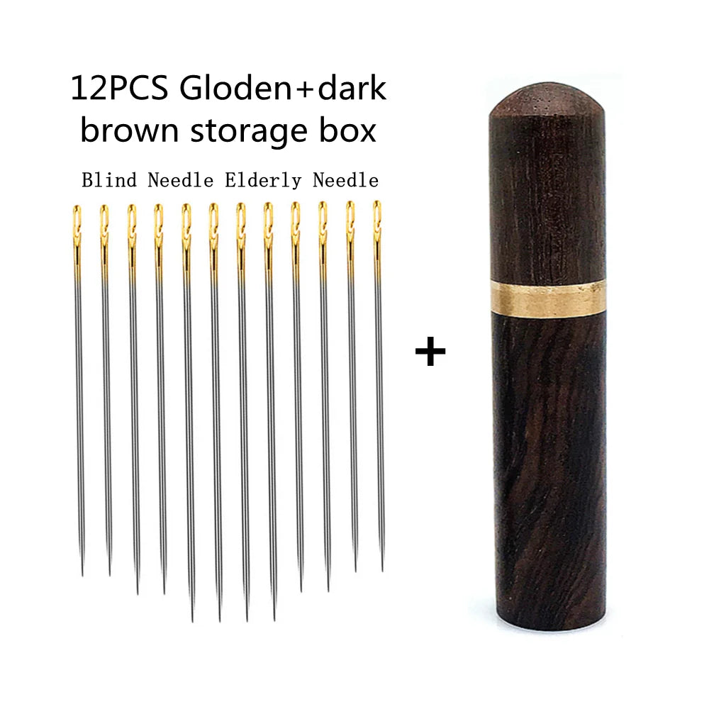 Stainless Steel Side Hole Blind Sewing Needles