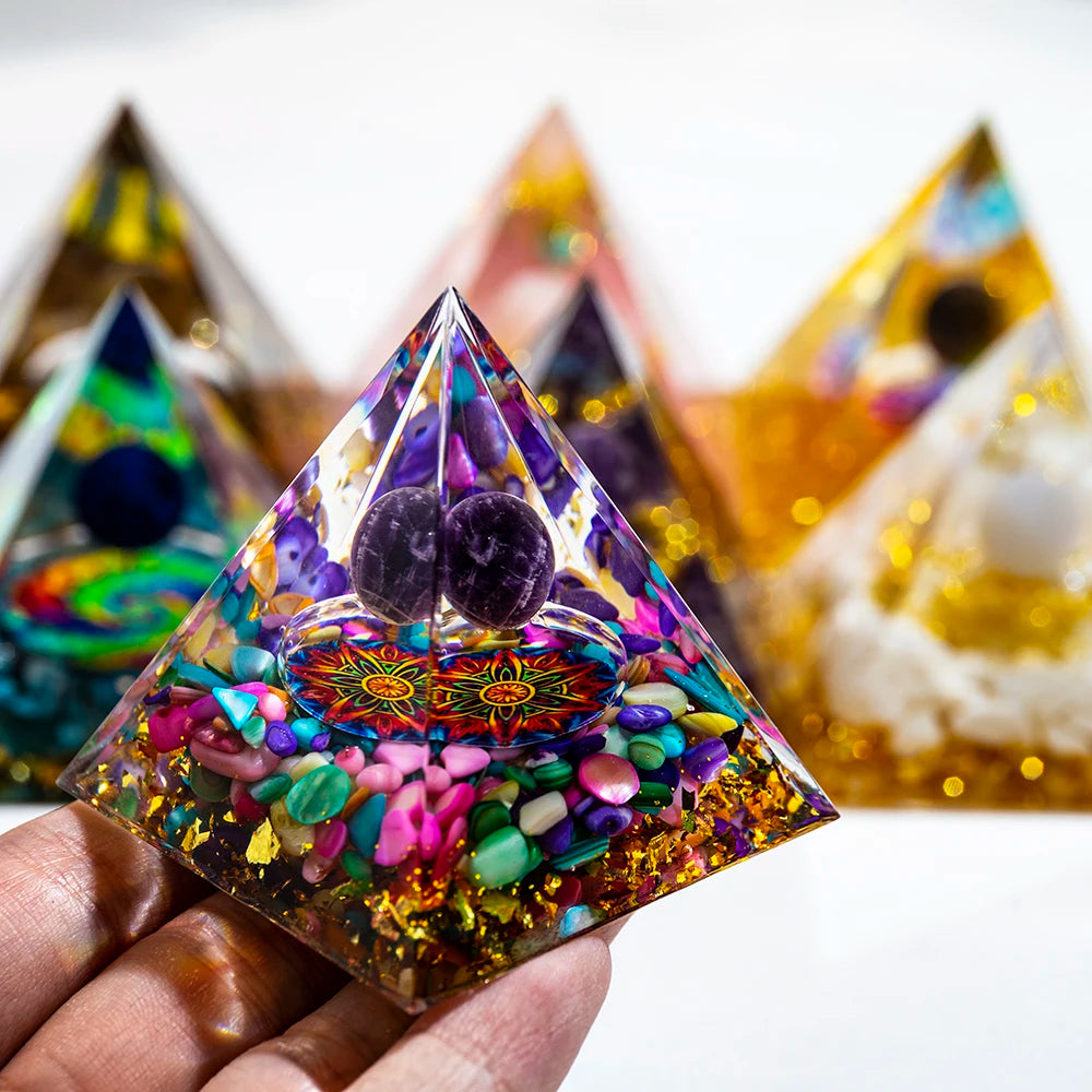 Crystal Energy Pyramid