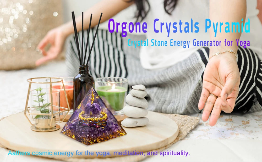 Crystal Energy Pyramid