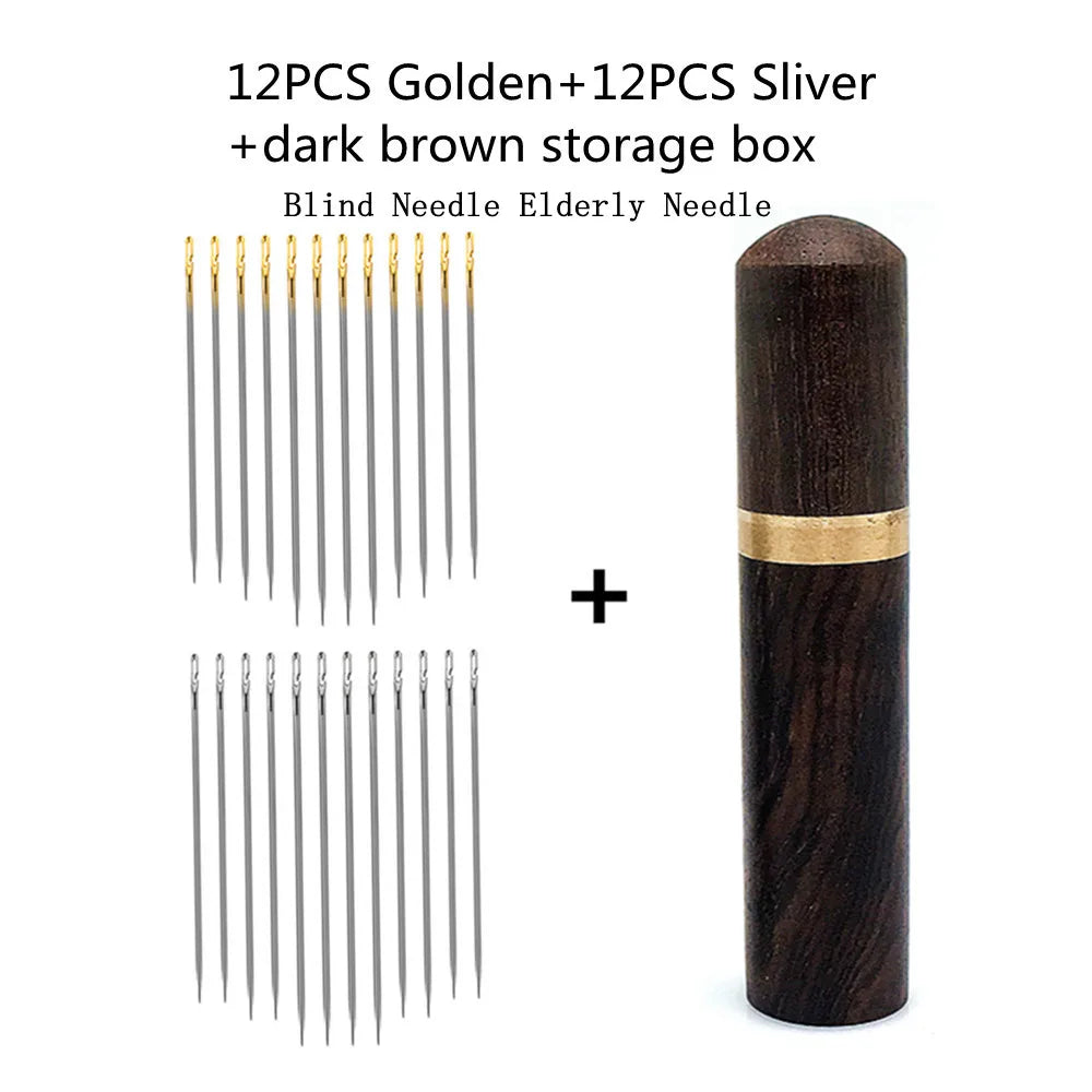 Stainless Steel Side Hole Blind Sewing Needles