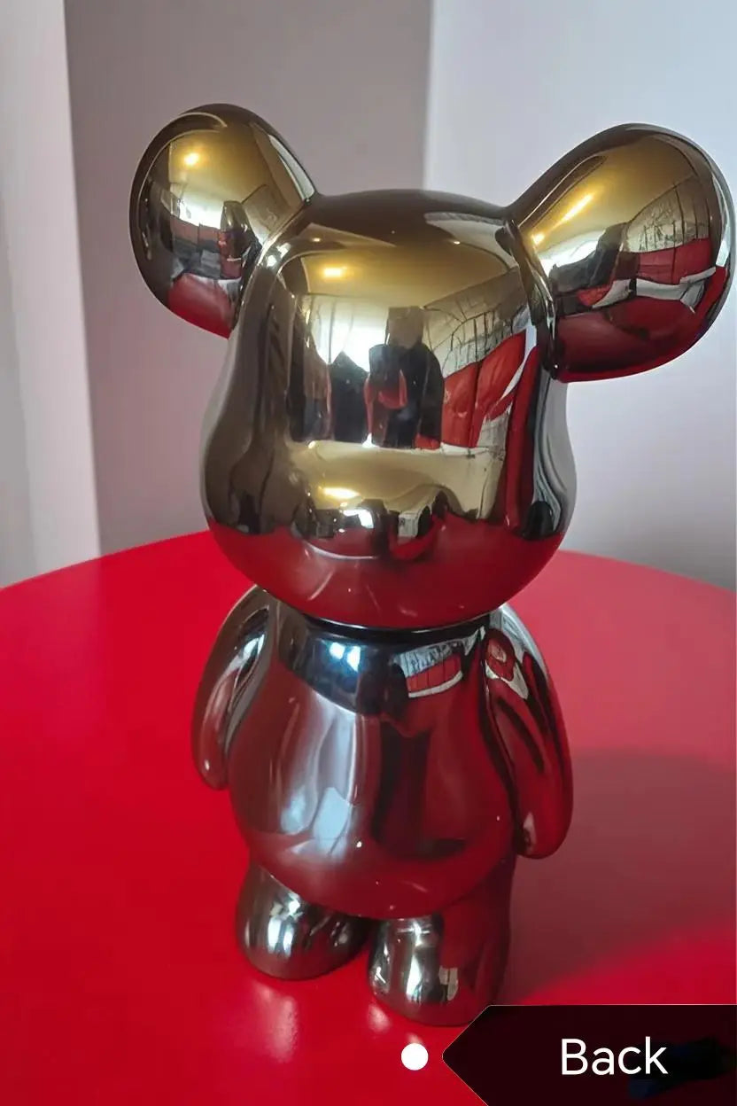 Ceramic Bearbrick Statue – Teddy Bear Home Decor