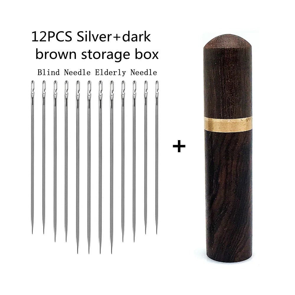 Stainless Steel Side Hole Blind Sewing Needles