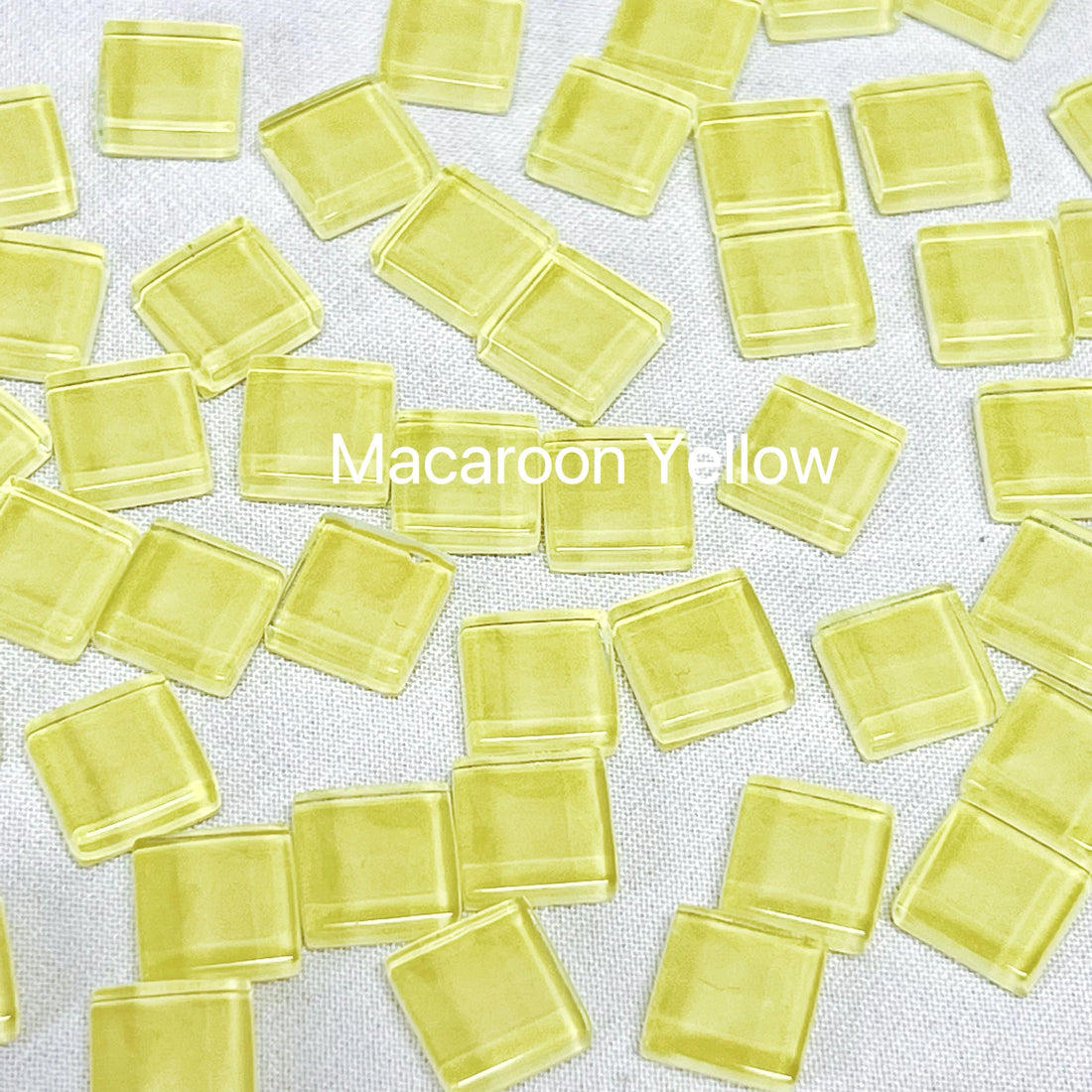 50pcs 1cm Mixed Color Crystal Mosaic Tiles for DIY Crafts, Coasters, and Home Déc