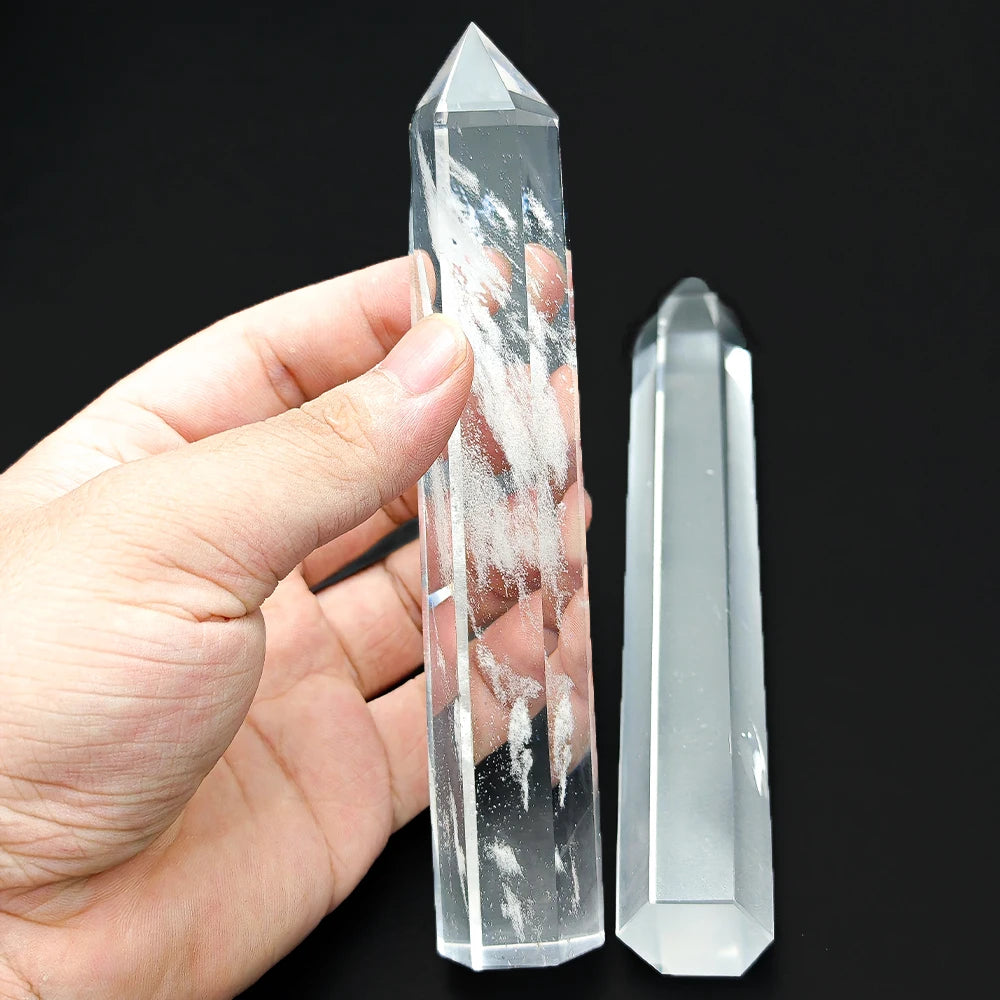 15cm Natural Amethyst Crystal Wand