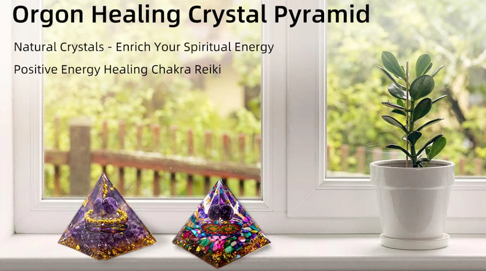 Crystal Energy Pyramid