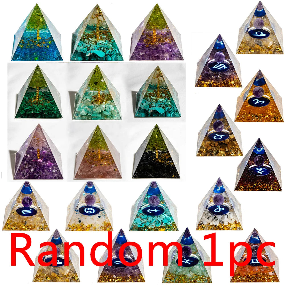Crystal Energy Pyramid