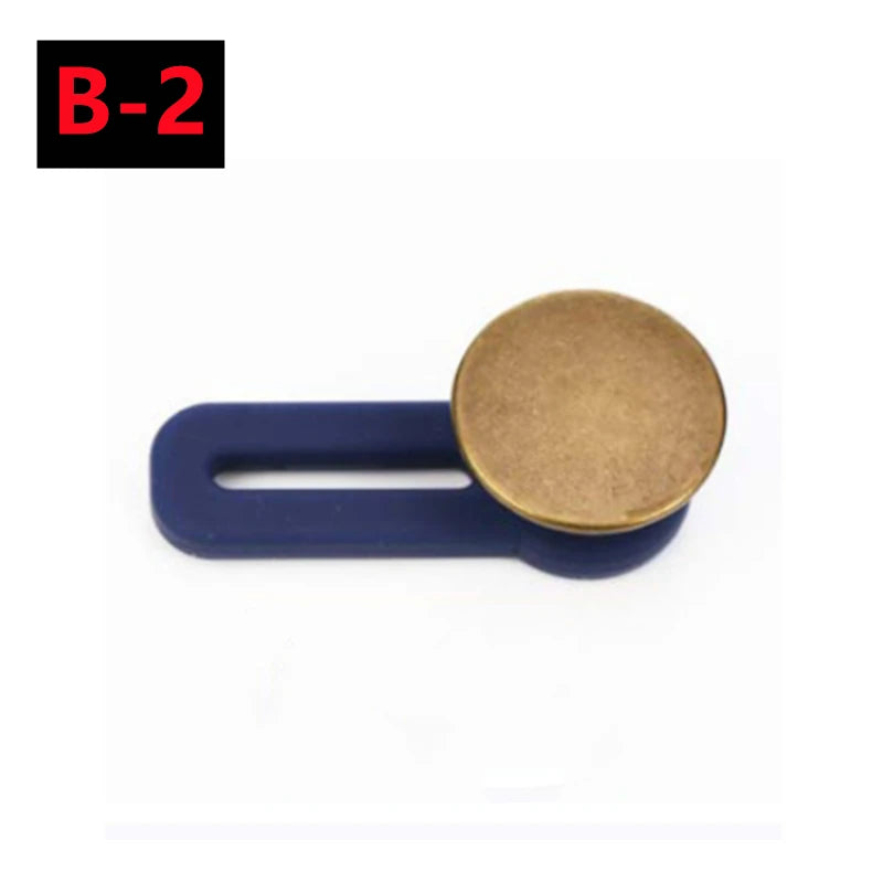 Adjustable Metal Button Extender for Pants & Jeans